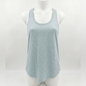 Lululemon Heathered Blue Love Tank Size 6 Yoga Leisure Workout Gear